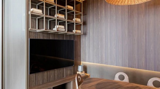 Qualquer espaço pode se tornar útil e agradável quando bem projetado.