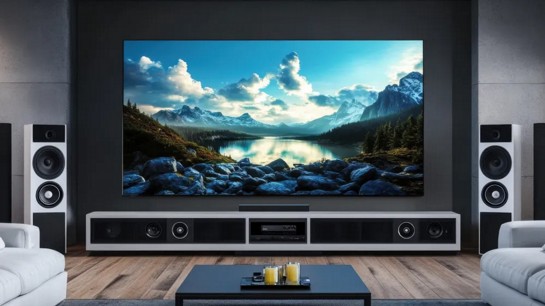 A tecnologia é essencial para se criar um cinema em casa de alta qualidade.