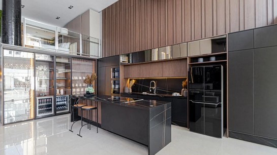 Pense nos detalhes de sua cozinha em relação aos demais ambientes.